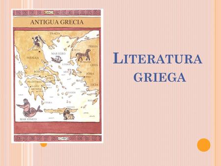 Literatura griega.