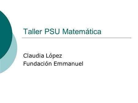 Claudia López Fundación Emmanuel