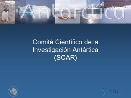 Comité Científico de la Investigación Antártica (SCAR)