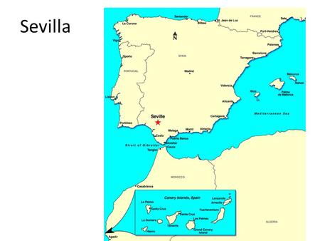 Sevilla. El tiempo Lenguajes Regionales Sevilla no está en una región con una lengua regional. Hablan castellano (el español que habla en todo el país.
