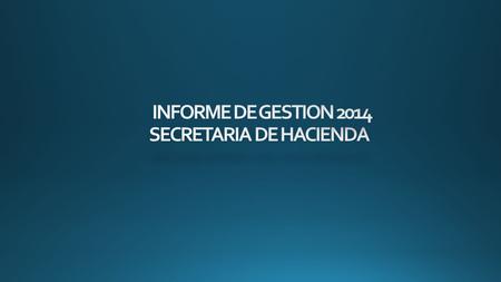 La Secretaria de Hacienda del municipio de Buenavista en la vigencia 2014 ha presentado índices de crecimiento en su gestión de recaudo de impuestos de.