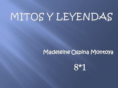 Madeleine Ospina Montoya