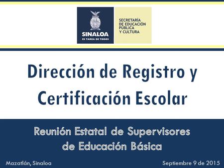 Documentos publicados por la Dirección General de Acreditación, Incorporación y Revalidación para el ciclo escolar 2015-2016.