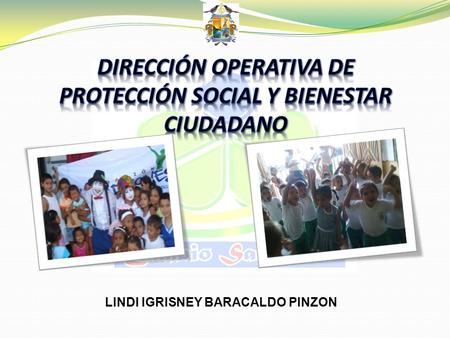 LINDI IGRISNEY BARACALDO PINZON. Brindar apoyo a la práctica reflexiva e intercambio de saberes en cuanto a pautas de crianza y entornos saludables para.