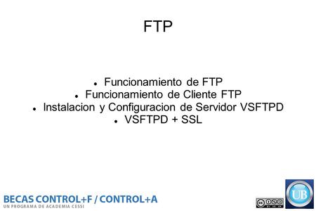 FTP Funcionamiento de FTP Funcionamiento de Cliente FTP