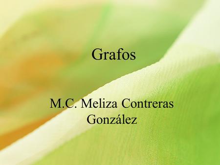 M.C. Meliza Contreras González