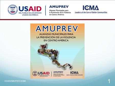 USAID/AMUPREV-ICMA.