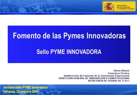 Fomento de las Pymes Innovadoras