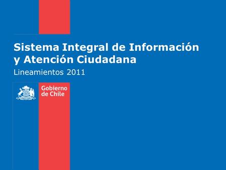 Sistema Integral de Información y Atención Ciudadana