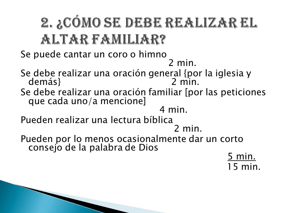 LA IMPORTANCIA DEL ALTAR FAMILIAR - ppt video online descargar LA IMPORTANCIA DEL ALTAR FAMILIAR - ppt video online descargar