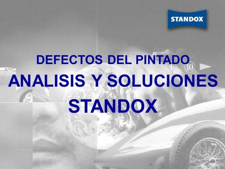 DEFECTOS DEL PINTADO ANALISIS Y SOLUCIONES STANDOX.