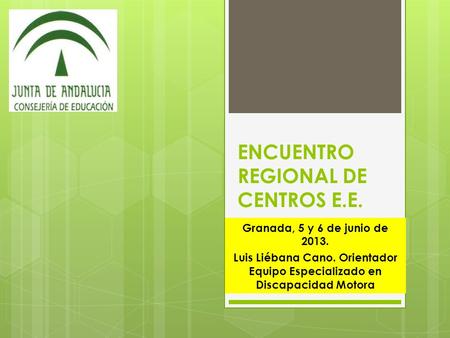 ENCUENTRO REGIONAL DE CENTROS E.E.