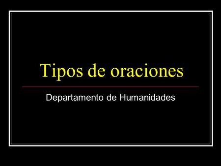 Departamento de Humanidades