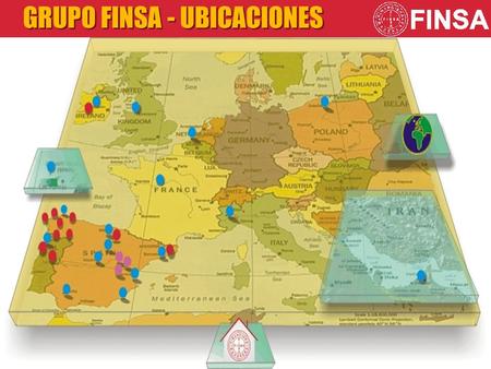 GRUPO FINSA - UBICACIONES. Estrategias de externalización empresarial.