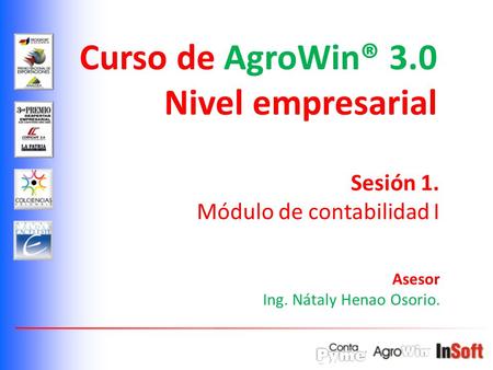 Curso de AgroWin® 3.0 Nivel empresarial
