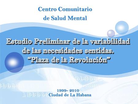 Centro Comunitario de Salud Mental