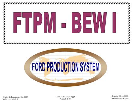 FTPM - BEW I.