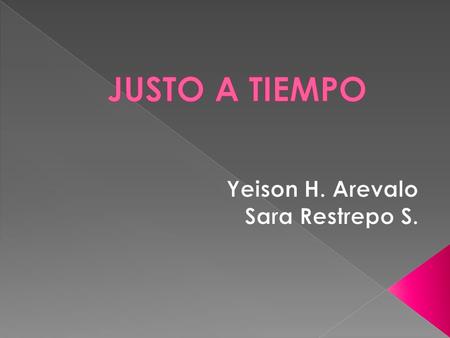 Yeison H. Arevalo Sara Restrepo S.