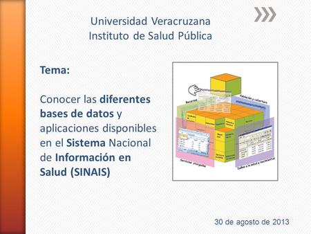 Universidad Veracruzana Instituto de Salud Pública