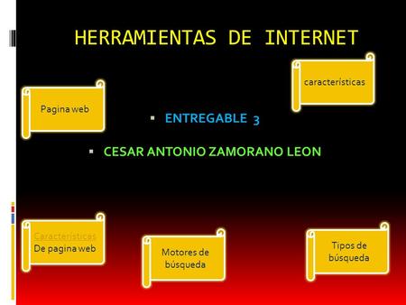HERRAMIENTAS DE INTERNET