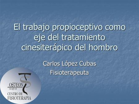Carlos López Cubas Fisioterapeuta