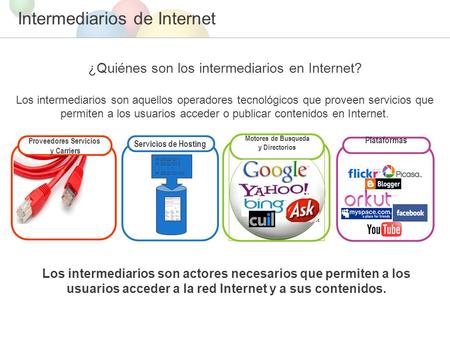 Intermediarios de Internet