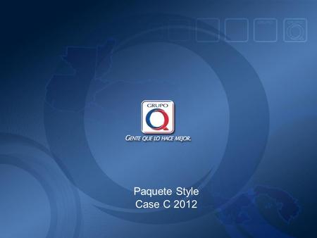 Paquete Style Case C 2012. Paquete Style En breve Con el paquete Style 6/2011 para modelos 2012 puede mejorarse de manera elegante el diseño interior,