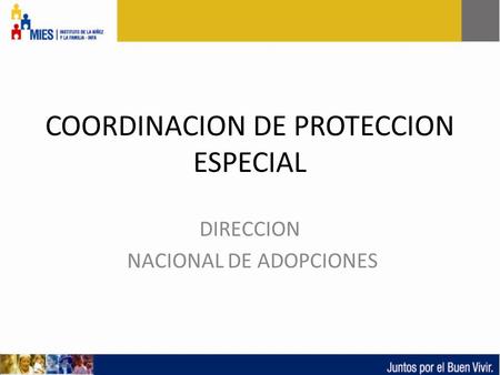 COORDINACION DE PROTECCION ESPECIAL