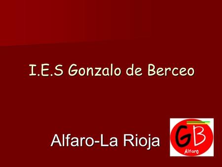 I.E.S Gonzalo de Berceo Alfaro-La Rioja. Coop Urrutia les ofrece: Productos de todo tipo característicos de La Rioja, principalmente los que destacan.