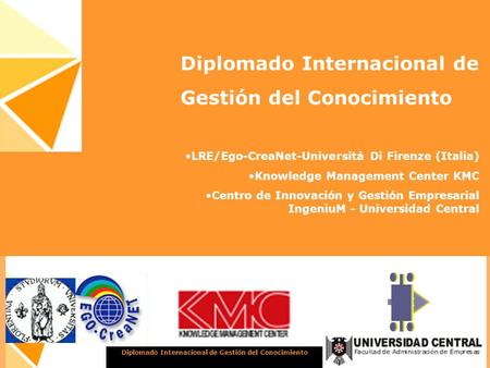 Diplomado Internacional de Gestión del Conocimiento