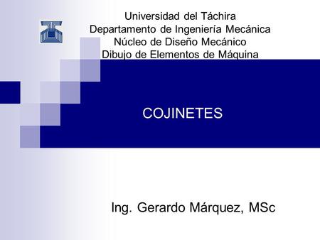 Ing. Gerardo Márquez, MSc