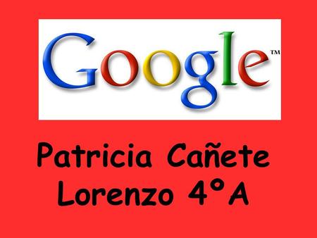 Patricia Cañete Lorenzo 4ºA