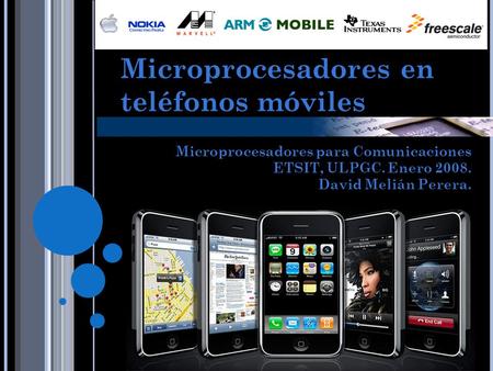 Microprocesadores en teléfonos móviles