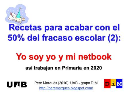 Recetas para acabar con el 50% del fracaso escolar (2):