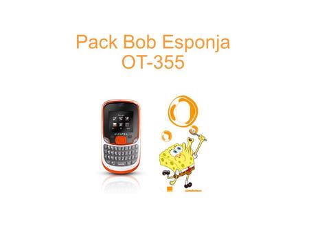 Pack Bob Esponja OT-355. el fenómeno Bob Esponja.