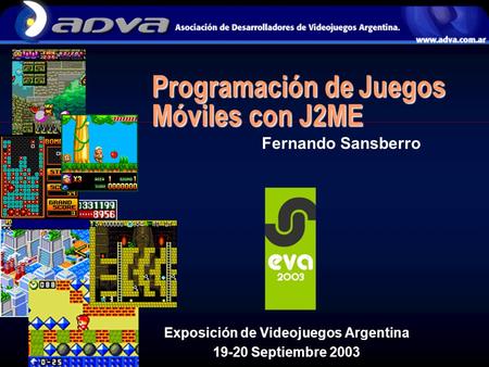 Programación de Juegos Móviles con J2ME