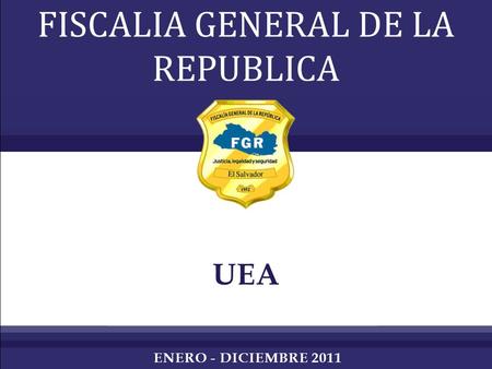 FISCALIA GENERAL DE LA REPUBLICA