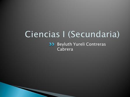 Beyluth Yureli Contreras Cabrera. Proyecto 1: Cultura de la promoción de la salud (ámbitos: del conocimiento científico y del ambiente y la salud). Proyecto.