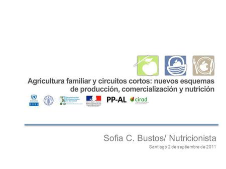 Sofia C. Bustos/ Nutricionista Santiago 2 de septiembre de 2011.