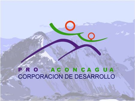 Pro Aconcagua es una Corporación de Derecho Privado sin fines de lucro que nace el año 2003. Reúne en sus inicios a 7 empresa que responden a la propuesta.