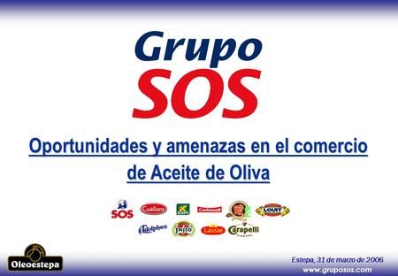 Oportunidades y amenazas en el comercio de Aceite de Oliva