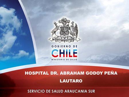 Hospital Dr. Abraham GODOY Peña lautaro