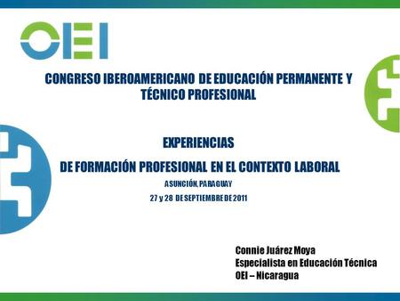 CONGRESO IBEROAMERICANO DE EDUCACIÓN PERMANENTE Y TÉCNICO PROFESIONAL