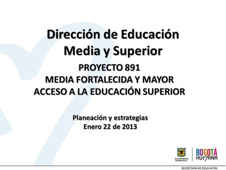 Dirección de Educación Media y Superior