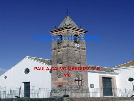 PAULA CALVO MÁRQUEZ 3º B Nº6