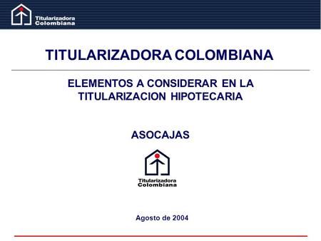 TITULARIZADORA COLOMBIANA