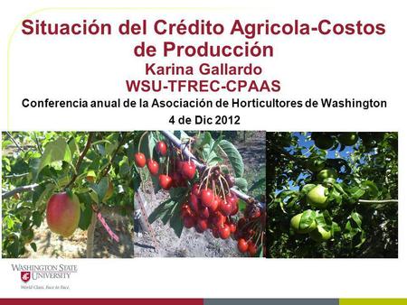 Conferencia anual de la Asociación de Horticultores de Washington