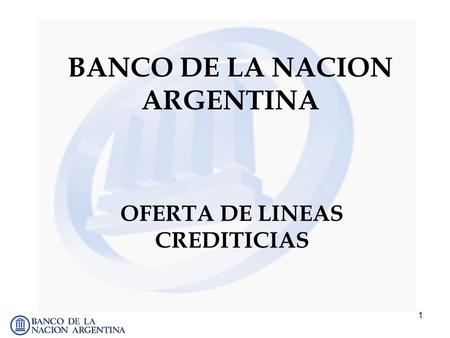 BANCO DE LA NACION ARGENTINA