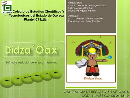 Colegio de Estudios Científicos Y Tecnológicos del Estado de Oaxaca