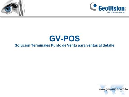 GV-POS Solución Terminales Punto de Venta para ventas al detalle